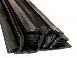 Plastique baguettes de soudure PA 6.6 8x1mm Plat Noir 25 Barres